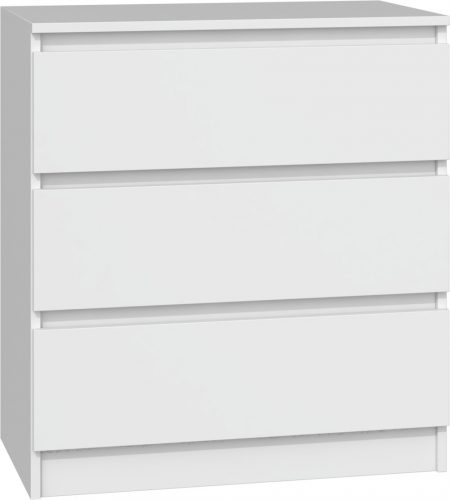  Cassettiera TopEshop Malwa 70 x 40 x 75 cm bianco lucido