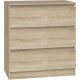  Cassettiera TopEshop MALWA 70 x 40 x 75 cm rovere Sonoma opaco