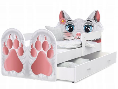 Letto per bambini AJKmeble 85 x 143 cm, multicolore