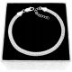  BRACCIALE DA DONNA IN ARGENTO SPESSO, TUBO TRAFORATO IN ARGENTO 925 PER UN REGALO