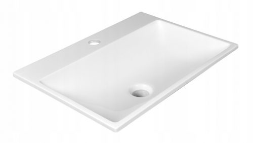 Lavabo da appoggio rettangolare Konglomerat Design Slim