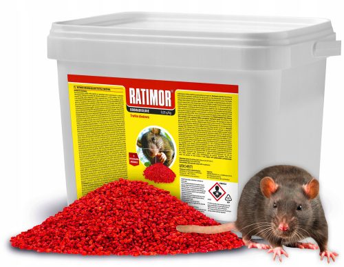 Repellente, spaventa animali - Ratimor antitopi e veleno per topi 3 kg