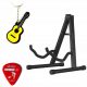  Supporto per chitarra a 6 corde, SUPPORTO PER CHITARRA PIATTO