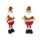  Escal Figurina Babbo Natale 15x52 cm rossa