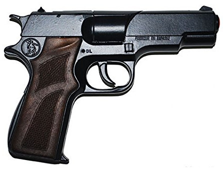  PISTOLA DELLA POLIZIA IN METALLO GONHER 125/6 2564