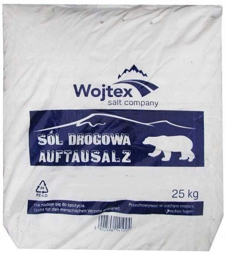 Sale da spargere sulle strade - Sale stradale Wojtex 25 kg