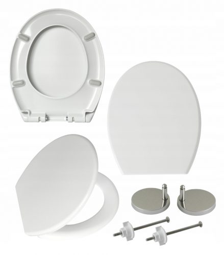  Sedile WC Estiva DDW0014, duroplast bianco