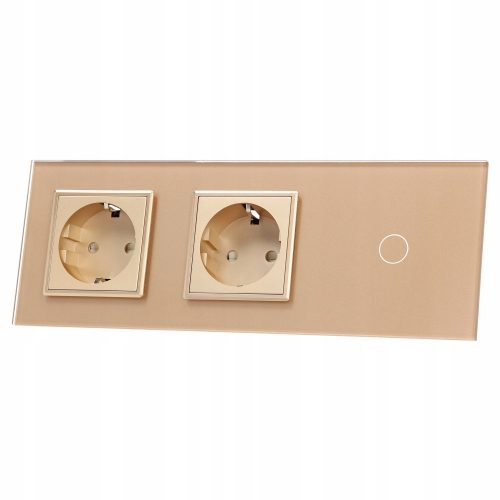 Interruttore single touch da incasso Livolo gold VL-C701GG-63