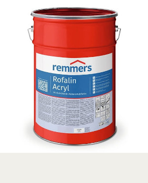 Remmers Rofalin Acryl Vernice per legno bianca 5L