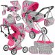  Kinderplay KP0200 Set passeggino per bambole 3 in 1