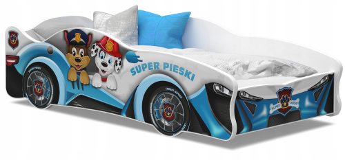  Letto AJKmeble CARS 160 80 x 160 cm multicolore