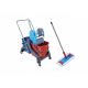 EASTMOP Carrello per pulizia in plastica 2 x 25 l