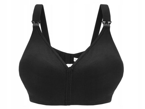  Alles reggiseno modellante nero Reggiseno in cotone liscio senza ferretti per dormire taglia 80H