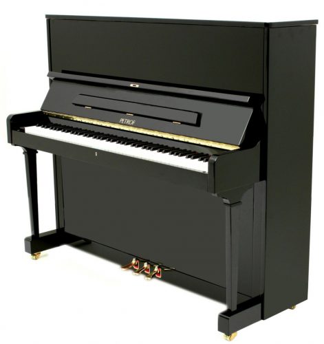  Pianoforte Petrof P125 F1, nero lucido