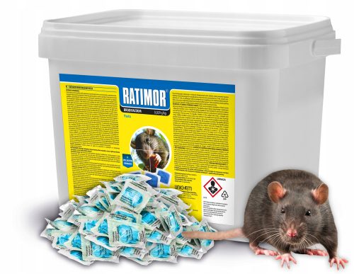  VELENO FORTE PER TOPI RATTI PASTA ANTITOPO RATIMOR 3KG