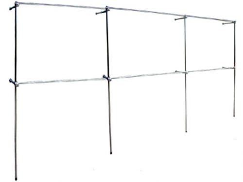 Scaffale da negozio 4,5x2m, appendiabiti, appendiabiti c1