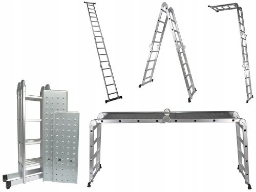 Scala Handymaster 5,6 m in alluminio da 16 a 150 kg