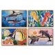  MELISSA DOUG ANIMALI MARINI 4 PUZZLE IN SCATOLA