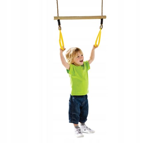 Altalena per bambini Trapezio ginnico KBT giallo