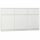 Cassettiera moderna Mobene 120 x 40 x 98 cm bianco opaco