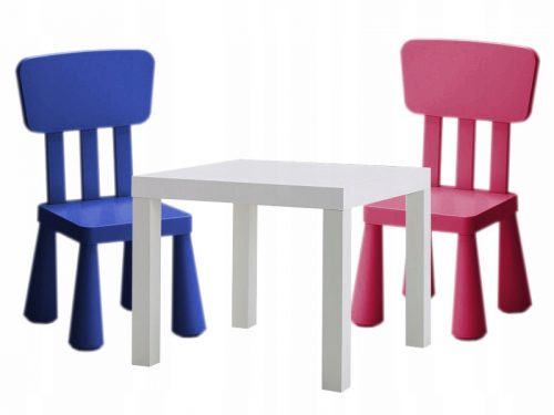  2 set mammut ikea 2 sedie tavolo