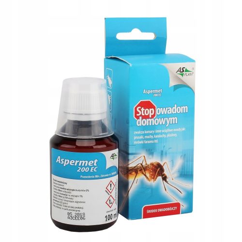 Repellente per insetti - Liquido contro scarafaggi, zecche, zanzare, tarme, formiche, mosche, cimici, pesciolini d'argento Asplant 0,1 kg 100 ml