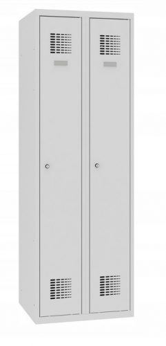 Armadio appendiabiti PROFESMEB BHP MALOW METAL CABINETS, due ante, 180 cm x 60 cm