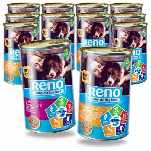 Reno cibo umido mix di gusti 1,24 kg