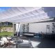  Ombrellone Sun Shade, beige e marrone, 250 x 400 cm