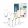 Bicchieri da champagne Altom Design Ruby, trasparenti, 220 ml, 6 pz.