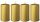  Candele decorative ORO, 4 pezzi, Comunione