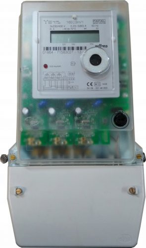 Contatore di energia corrente, submetro LCD trifase