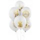  Palloncini comunione bianchi 5 pezzi Palloncino comunione 27 CM