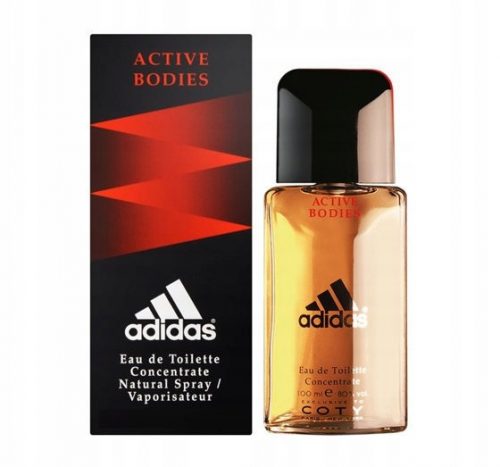  Adidas Active Bodies 100 ml eau de toilette da uomo EDT