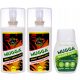  2× Mugga Deet spray per zanzare e zecche 50% 75 ml + Mugga repellente per zanzare liquido 0,068 kg 50 ml