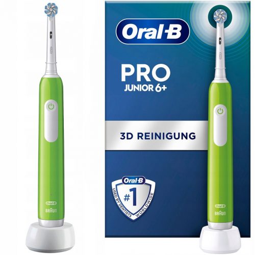  Spazzolino elettrico Oral-B Junior verde per bambini dai 6 anni in su