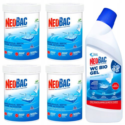  Kit NeoBac per fosse settiche