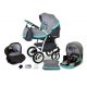  PASSEGGINO PER BAMBINI VERDI OPTIMA NERO/LIMITED 3IN1