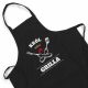 GREMBIULE DA CUCINA STAMPA REGALO GRILL KING OF GRILL