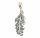  Charm in argento 925 - foglia di quercia 02