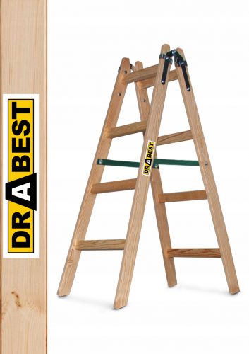 Scala Drabest 2,7 m legno 2 x 4 fino a 150 kg