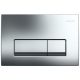 Pulsante scarico WC Geberit Delta51 argento