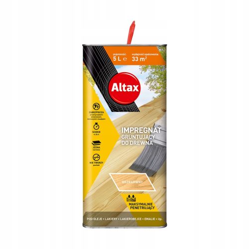 Impregnante per legno Altax, incolore, 5 l