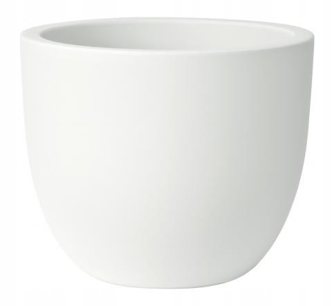  Vaso da fiori Euro3plast 54 cm x 54 x 44 cm diametro 54 cm plastica bianca