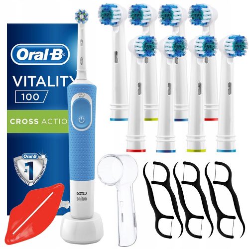  Spazzolino elettrico Oral-B Vitality 100 Cross Acrion, blu