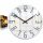 Orologio da parete ModernClock bianco, nero, sfumature di grigio, 32 cm