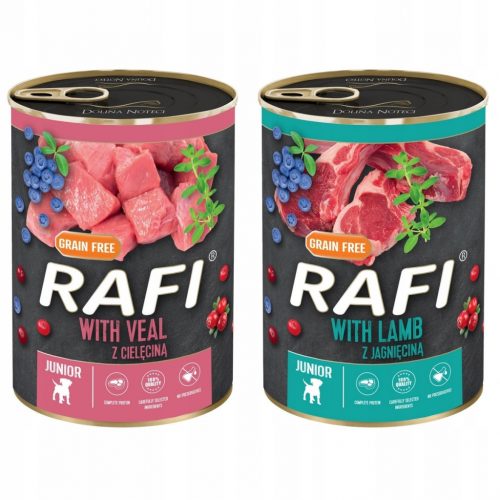  Rafi alimento umido agnello 9,6 kg