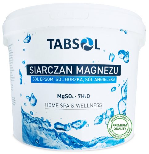  Tabsol solfato di magnesio 10 kg di sale da bagno