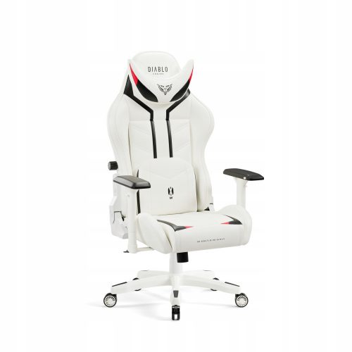  Sedia da gaming Diablo Chairs X-Ray, ecopelle bianca