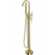 Mexen Alma gold monocomando free standing per vasche da bagno